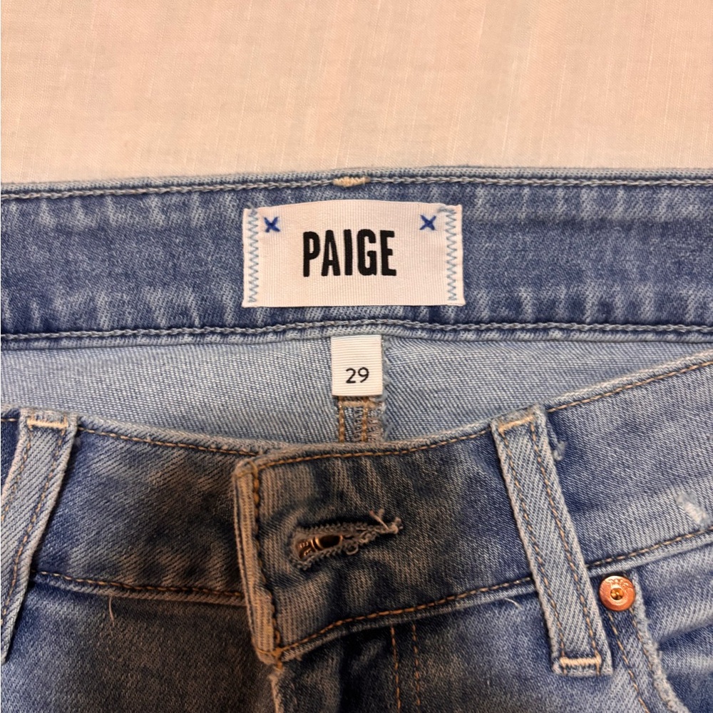PAIGE high rise wide leg jeans - Picture 2 of 3